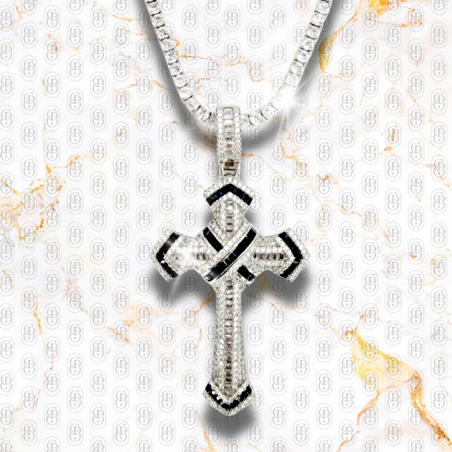 Saphire Sovereign - COLGANTE SILVER