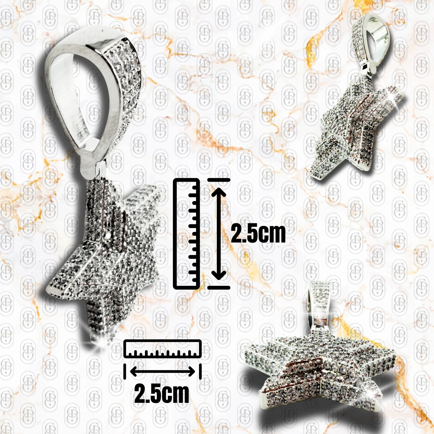 Stellar Plata - COLGANTE SILVER