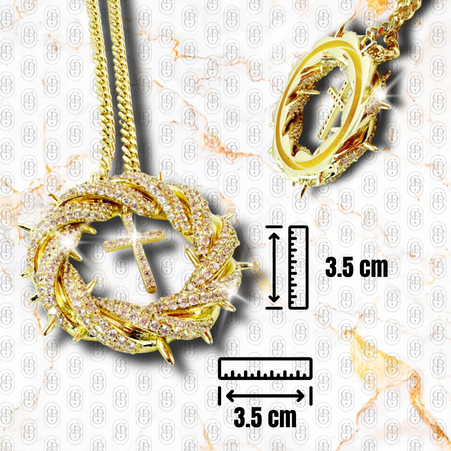 Corona Divina Oro - COLGANTE GOLD