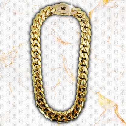 Royal Cuban Link - CADENA GOLD 18K - 18mm