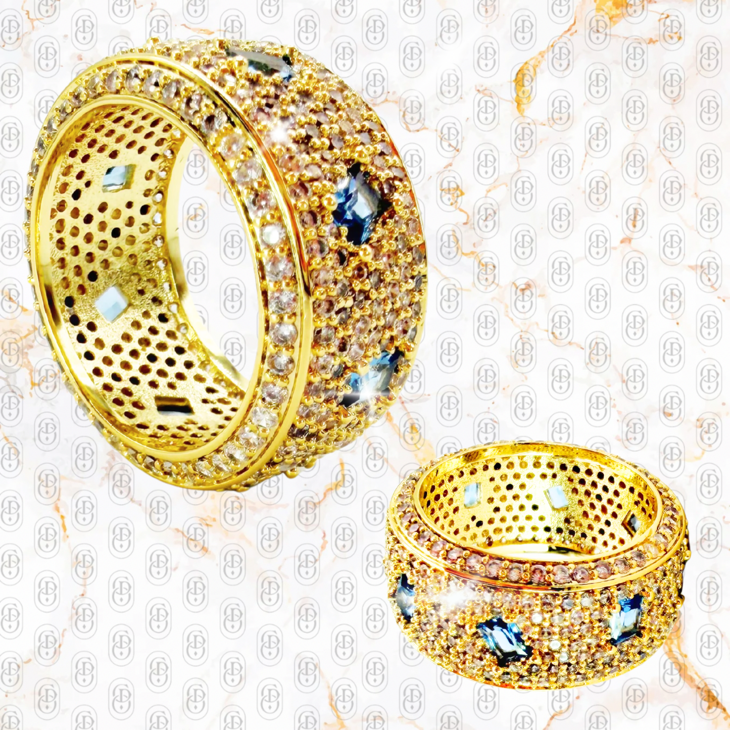Royal Sapphire - ANILLO GOLD