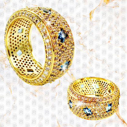 Royal Sapphire - ANILLO GOLD