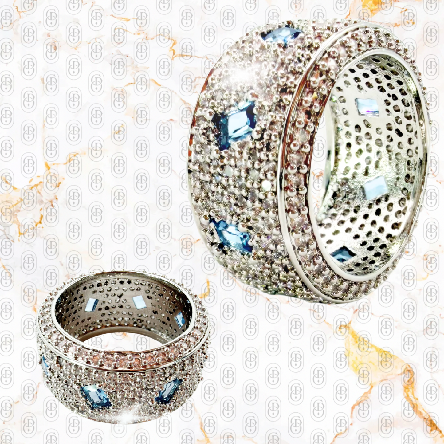 Royal Sapphire - ANILLO SILVER