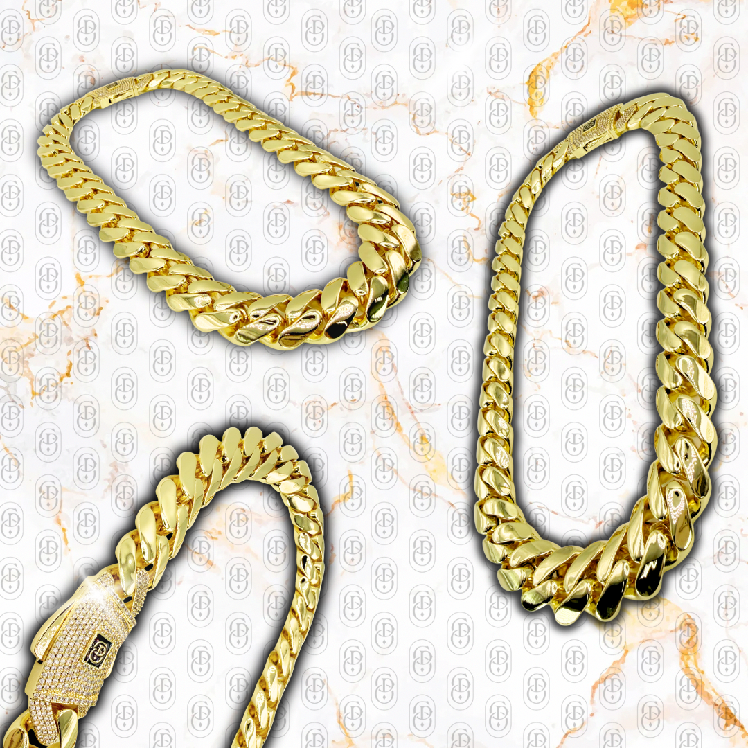 Royal Cuban Link - CADENA GOLD 18K - 18mm