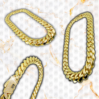 Royal Cuban Link - CADENA GOLD 18K - 18mm