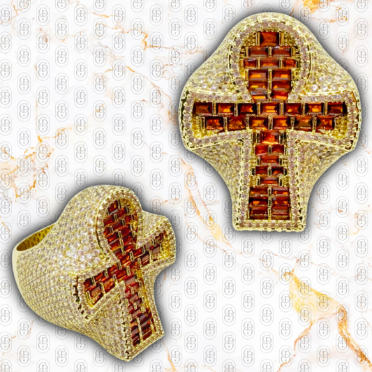 Ankh Imperial Red - ANILLO GOLD