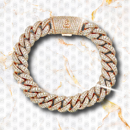 Éminence Cuban - BRAZALETE GOLD 12mm