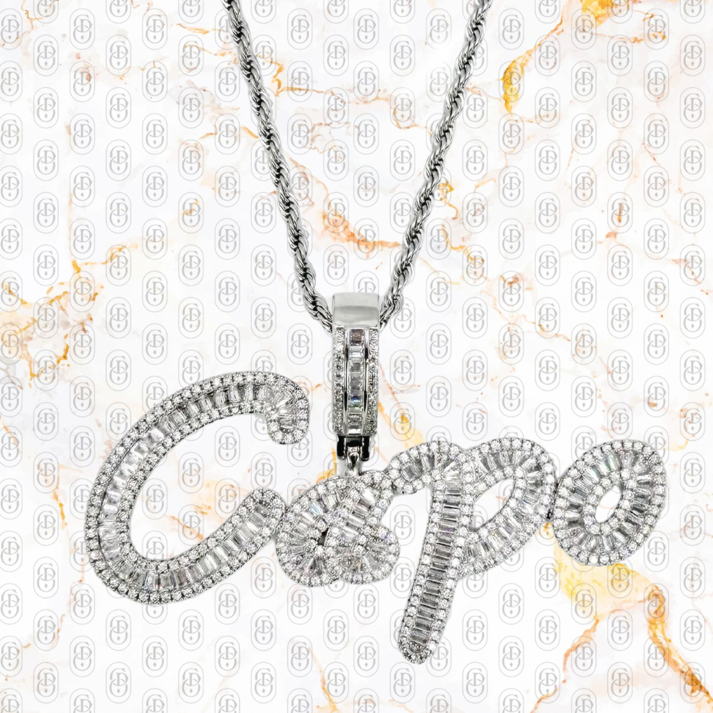 Colgante - Baguette Signature Personalizado