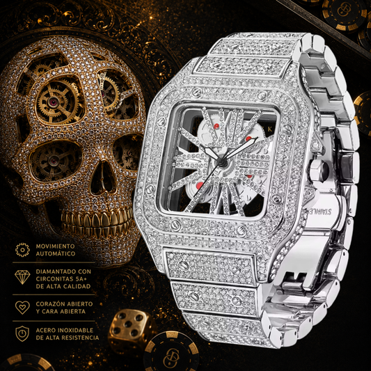 Reloj Capo Skeleton – Platinum Ice