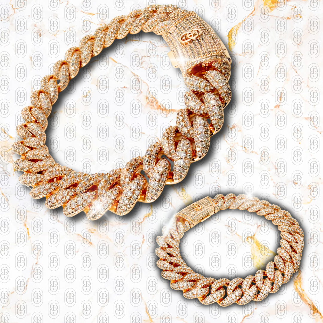 Éminence Cuban - BRAZALETE GOLD 12mm