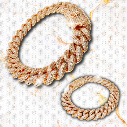 Éminence Cuban - BRAZALETE GOLD 12mm