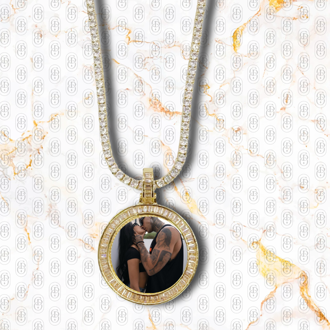Imperial Circle Pendant - COLGANTE GOLD PERSONALIZADO