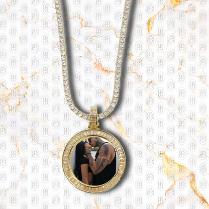 Imperial Circle Pendant - COLGANTE GOLD PERSONALIZADO