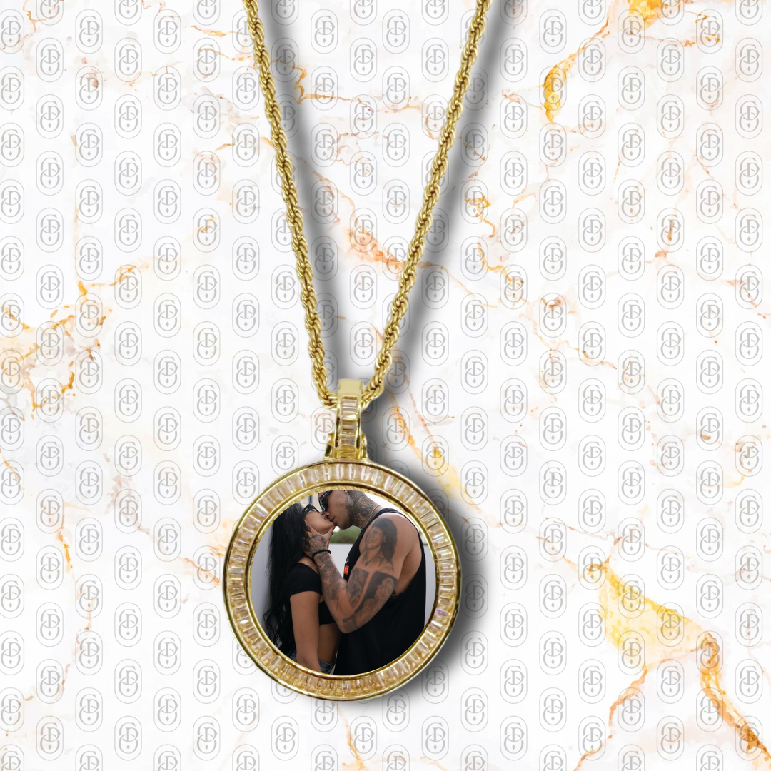 Imperial Circle Pendant - COLGANTE GOLD PERSONALIZADO