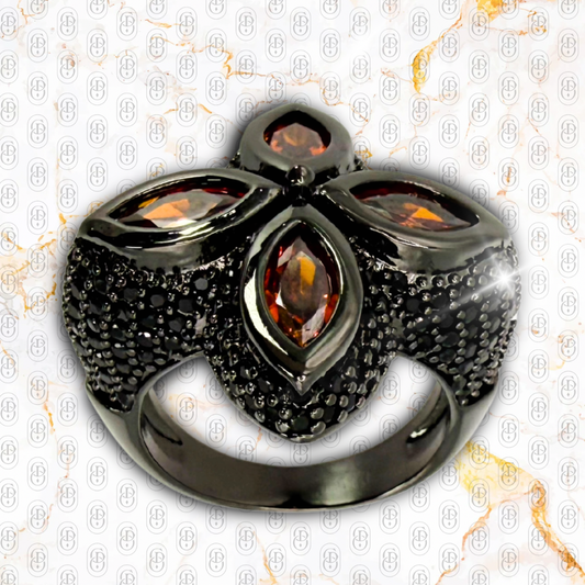 Lucky Royal Black Red - ANILLO
