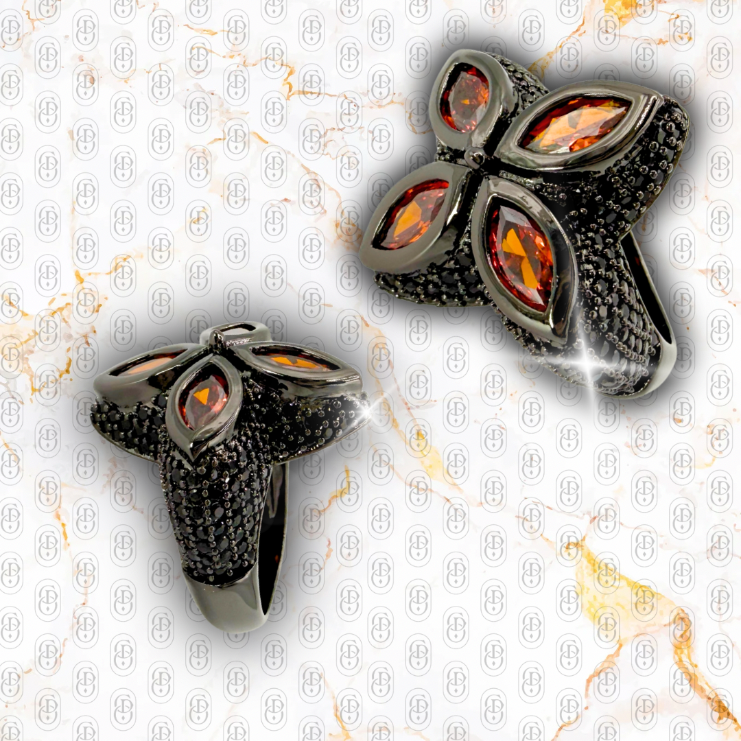 Lucky Royal Black Red - ANILLO