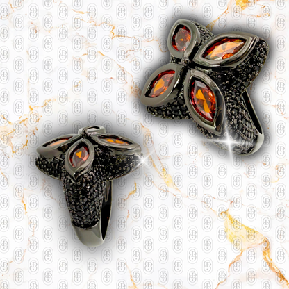Lucky Royal Black Red - ANILLO