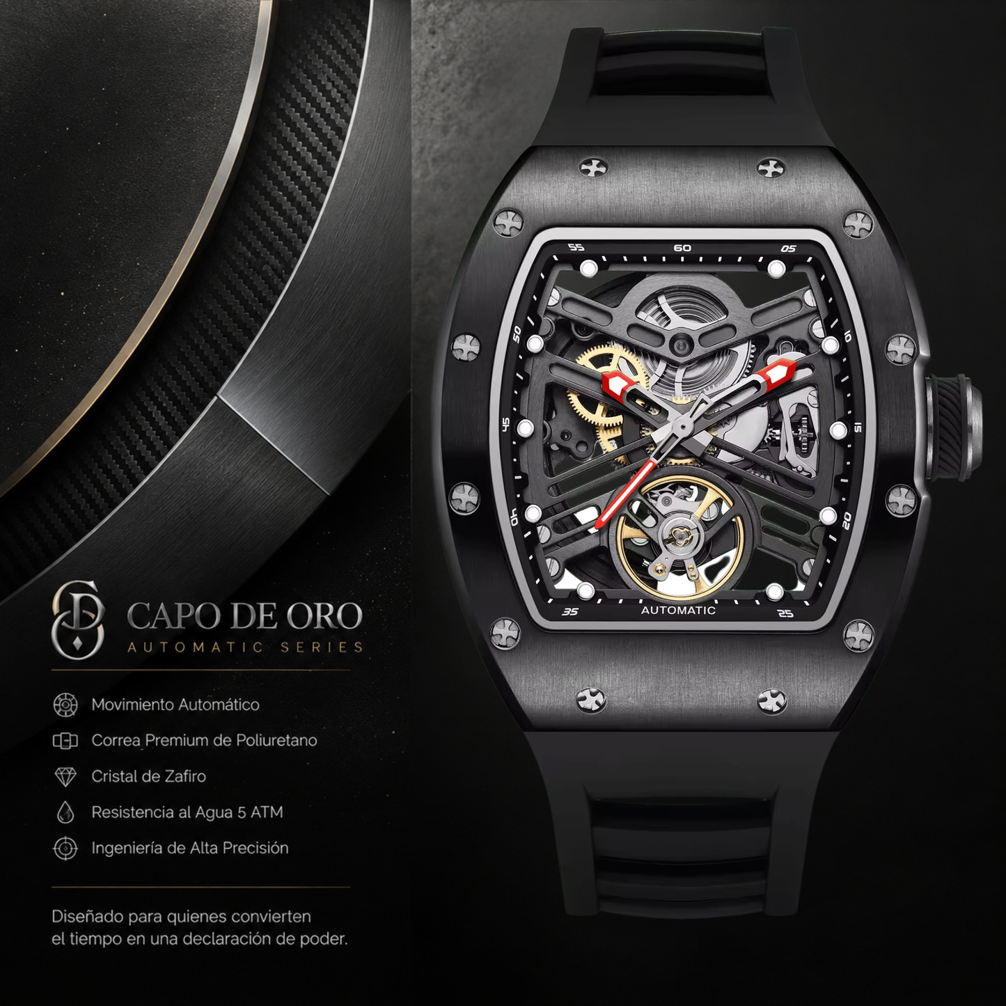 Capo D’Oro Automatic Series – Obsidian Phantom