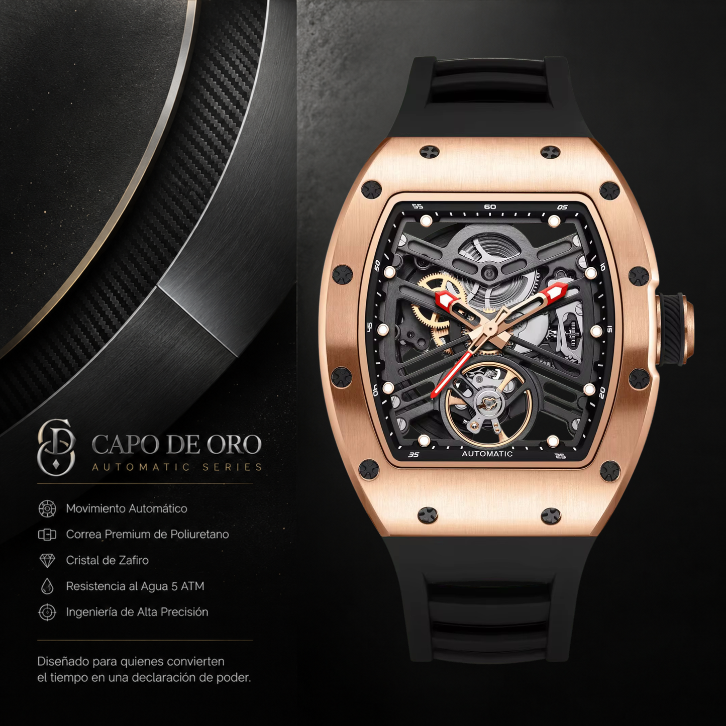 Capo D’Oro Automatic Series – Rose Sovereign