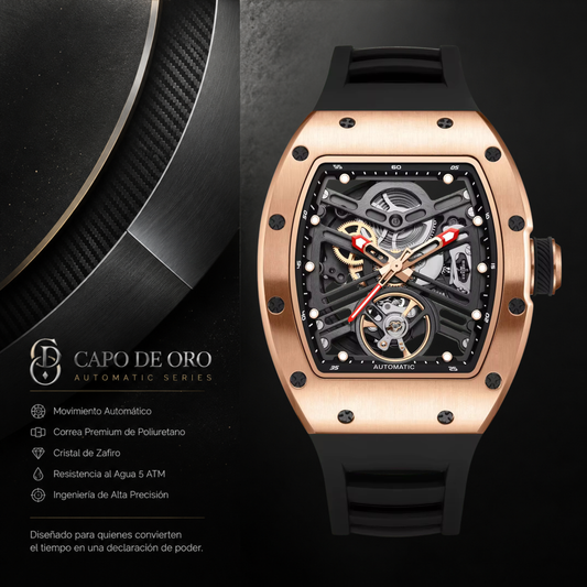 Reloj Capo D’Oro Automatic Series – Rose Sovereign