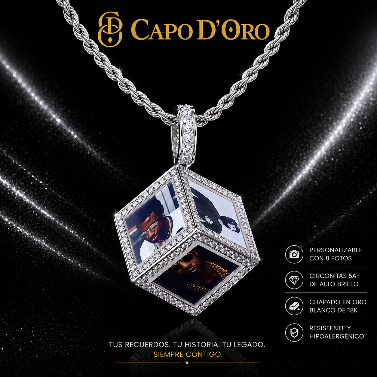 Legacy Cube - COLGANTE PERSONALIZADO