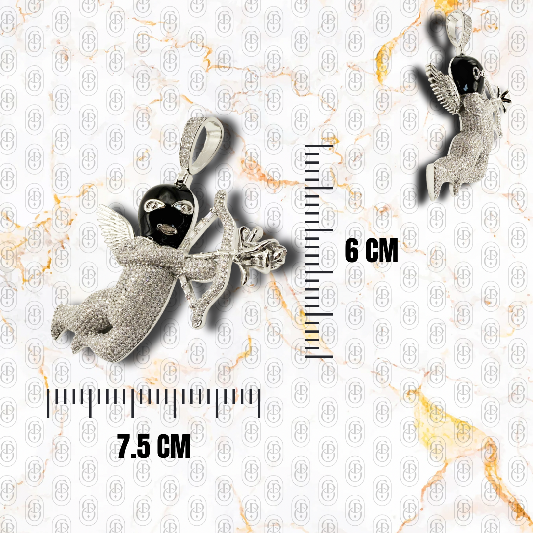 Angel Noir - COLGANTE SILVER