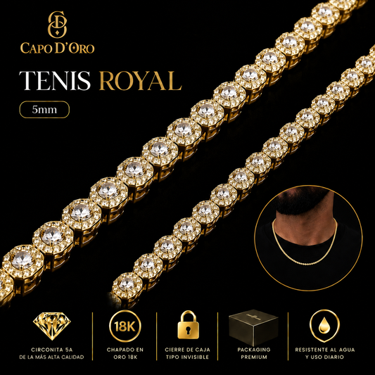 Tenis ROYAL - CADENA GOLD