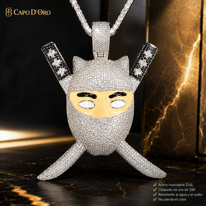 Diamond Ninja - COLGANTE SILVER