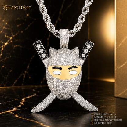 Diamond Ninja - COLGANTE SILVER