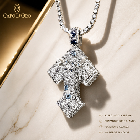 Cristo Integrato - COLGANTE SILVER