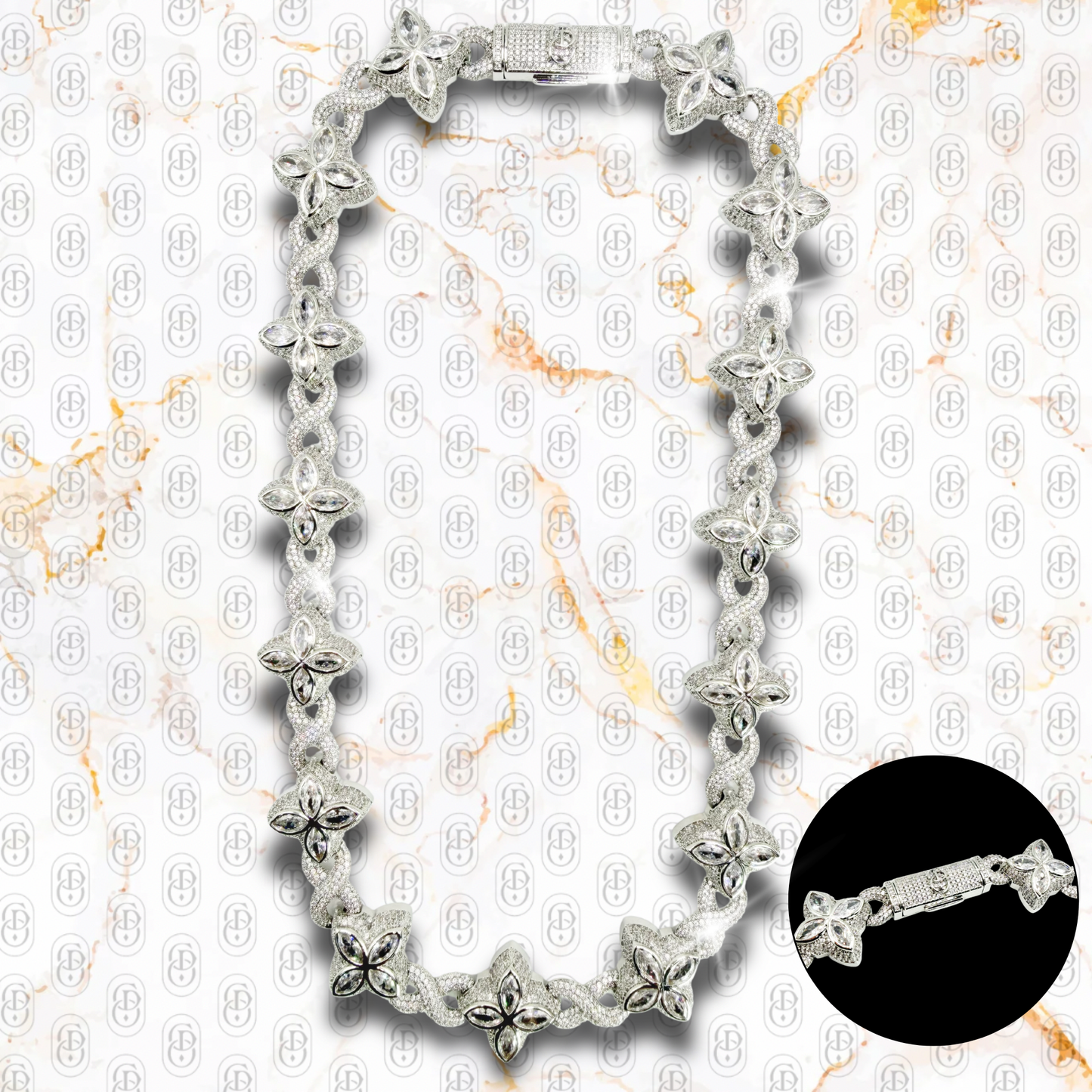 Lucky Royal Supreme - CADENA SILVER 24mm