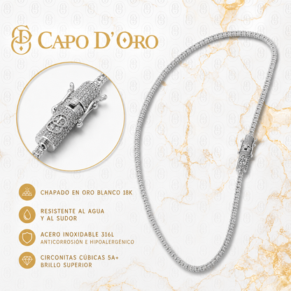 Imperial Lock - CADENA SILVER 5mm