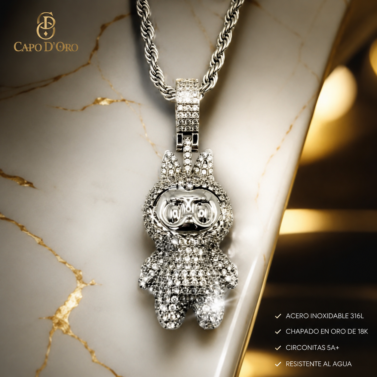 LaBubu D’ Oro - COLGANTE SILVER