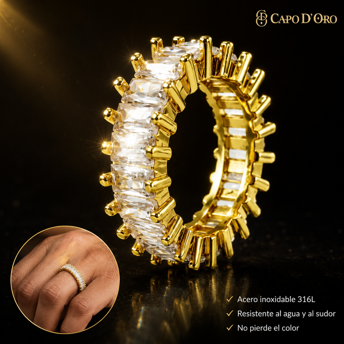 Celestia VVS - ANILLO GOLD