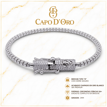 Imperial Lock - BRAZALETE SILVER 5mm
