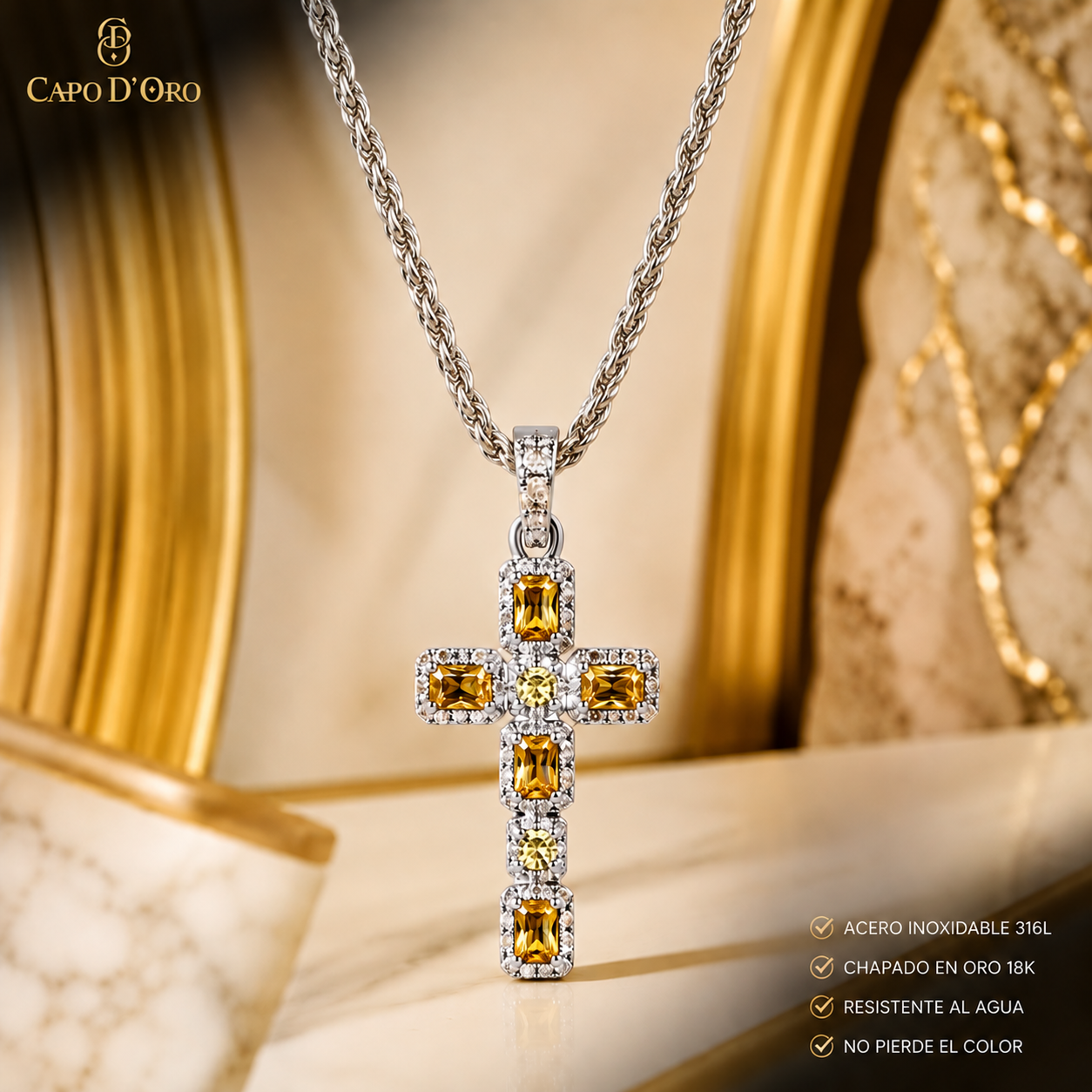 Luce Dorata - COLGANTE SILVER