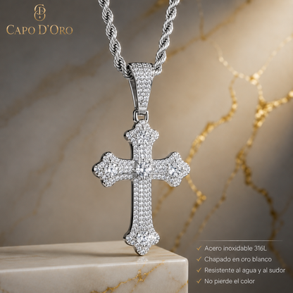 Cruz Celestiale  - COLGANTE SILVER