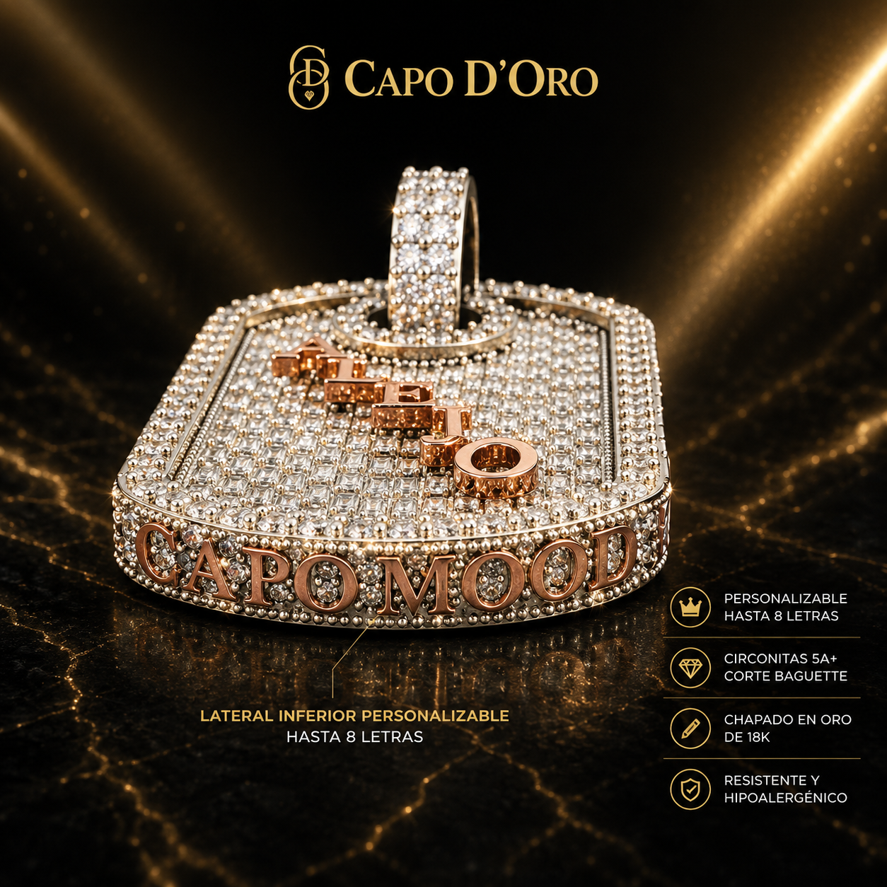 COLGANTE - Insignia Sovereign Personalizado