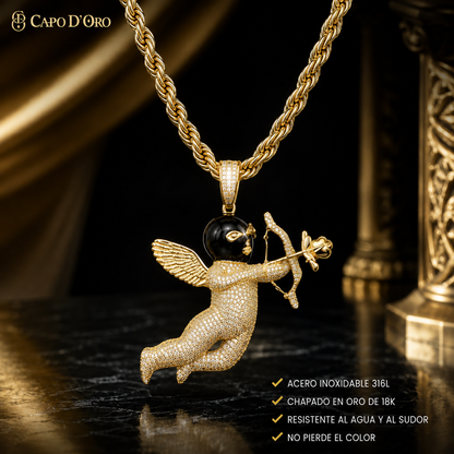 Angel Noir - COLGANTE GOLD