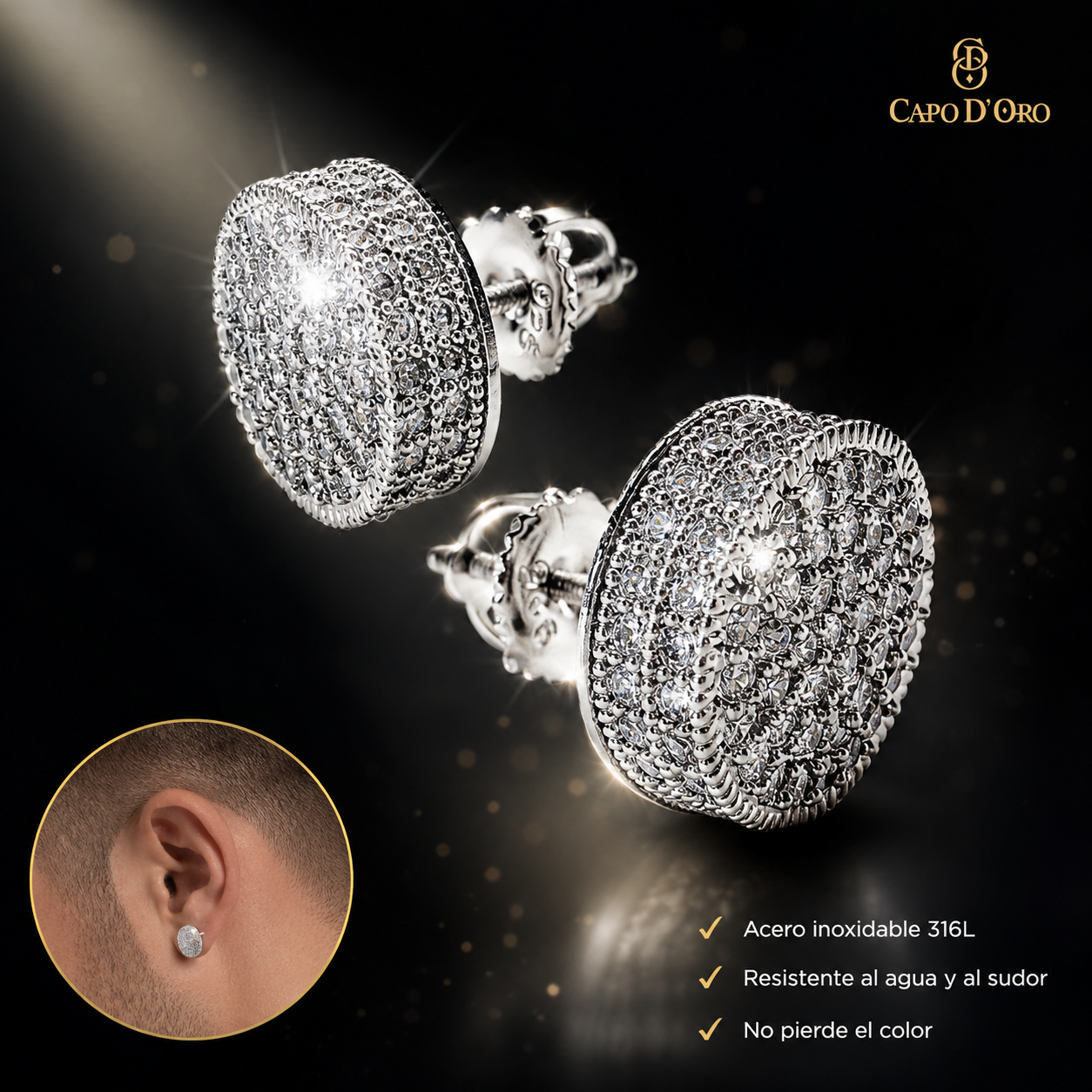 Lumina - PENDIENTES SILVER