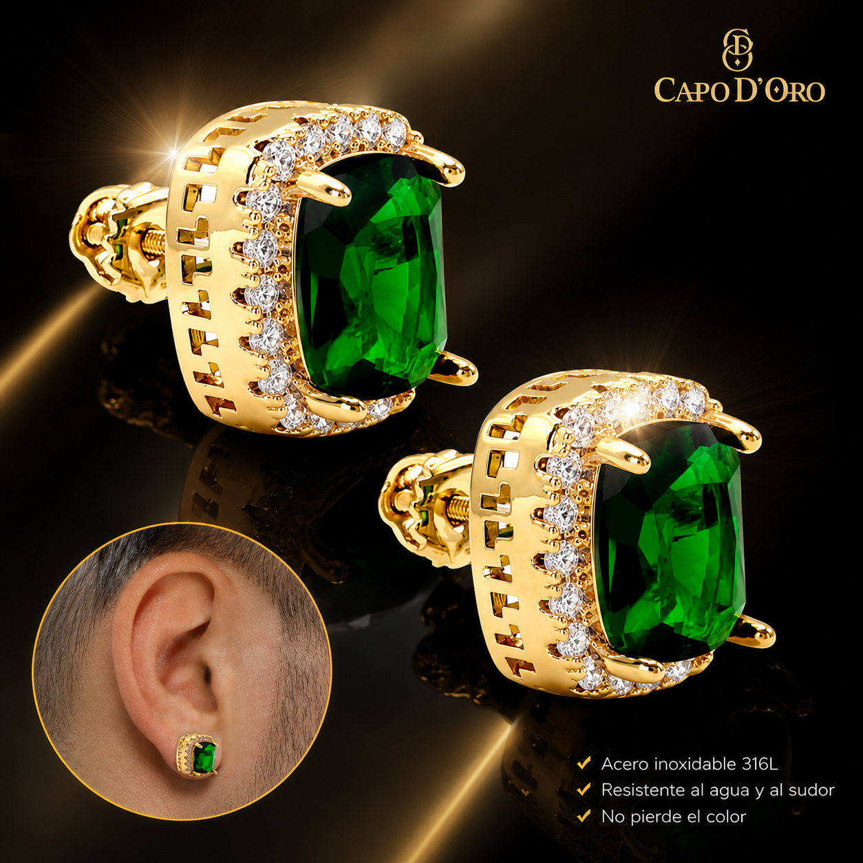 Cubic Green - PENDIENTES