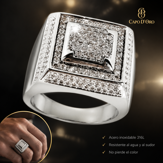 Mónaco Sovereign - ANILLO SILVER