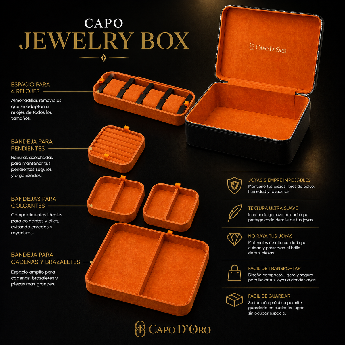 Capo Jewelry Box
