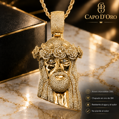 Cristo Supremo - COLGANTE GOLD