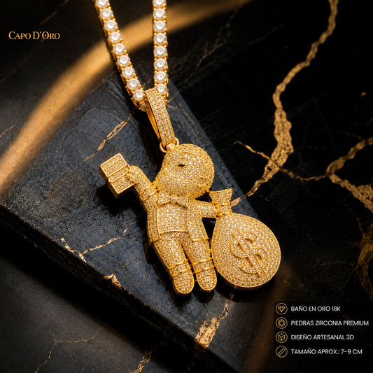 Mr Gold Monopoly 2.0 - COLGANTE GOLD