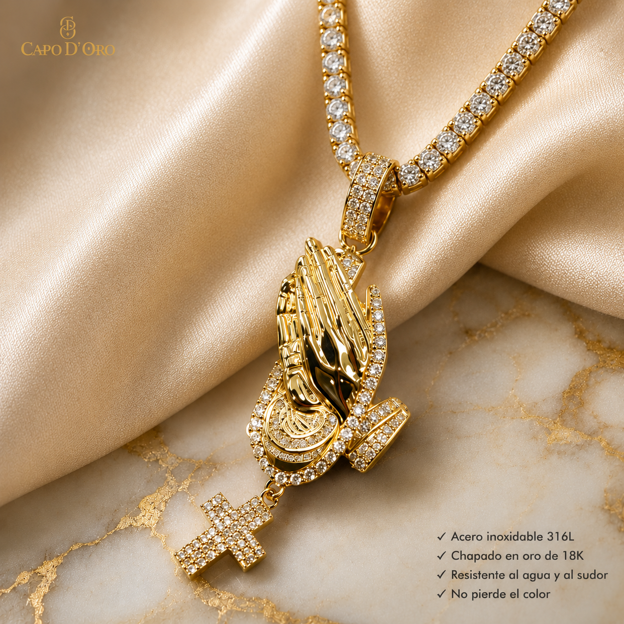 Benedetto Cross - COLGANTE GOLD