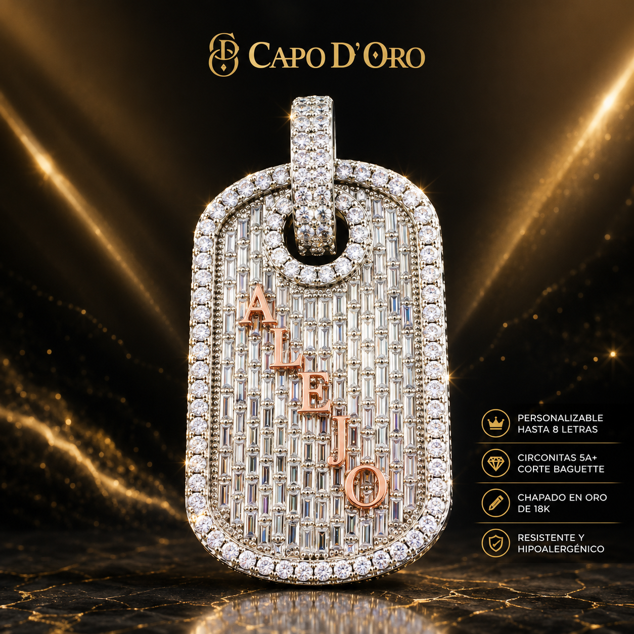 COLGANTE - Insignia Sovereign Personalizado