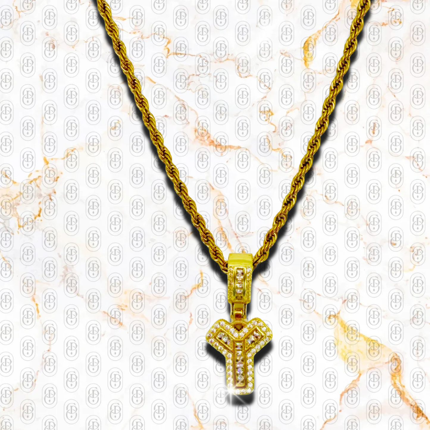 Capo D’Oro Initial Pendant - COLGANTE GOLD