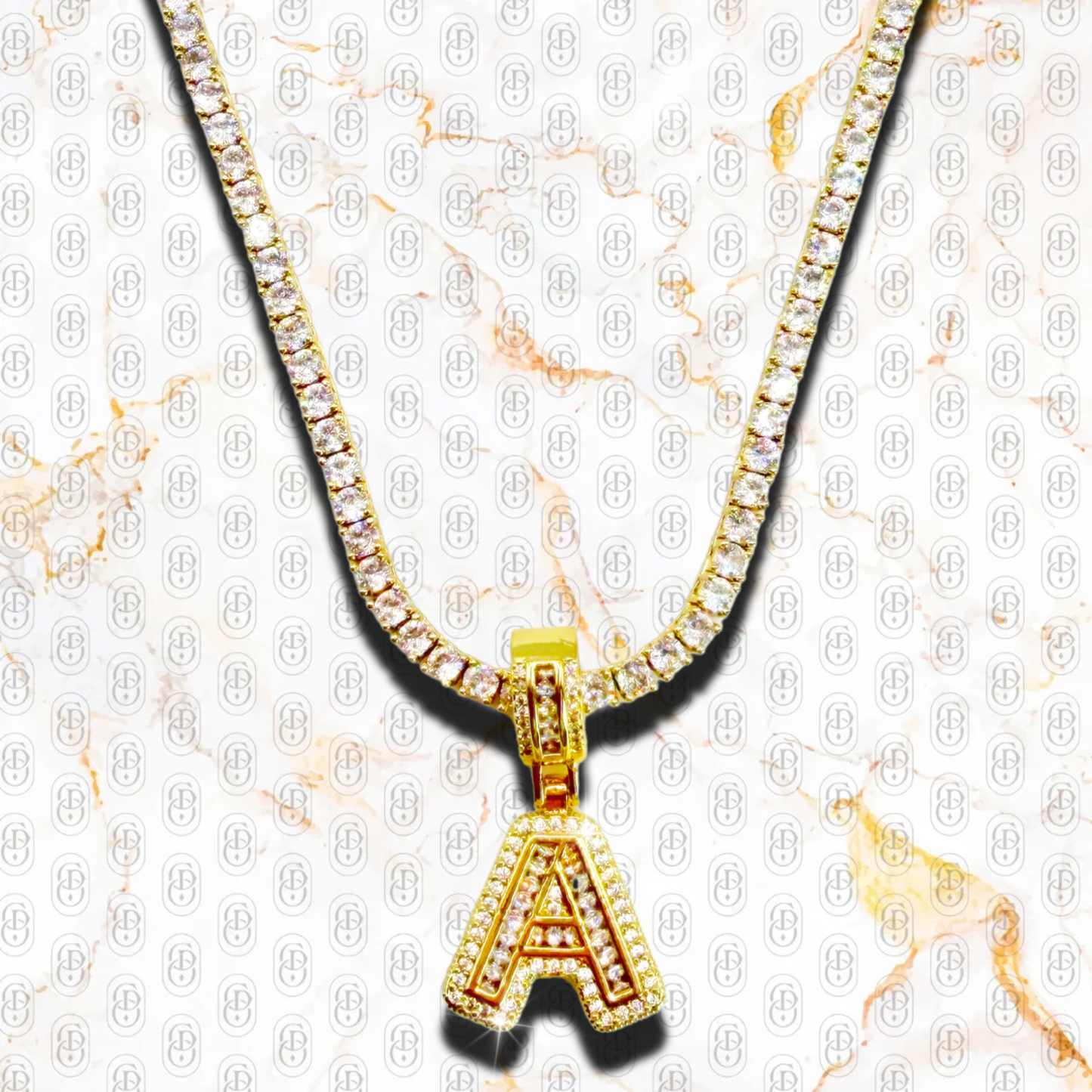 Capo D’Oro Initial Pendant - COLGANTE GOLD