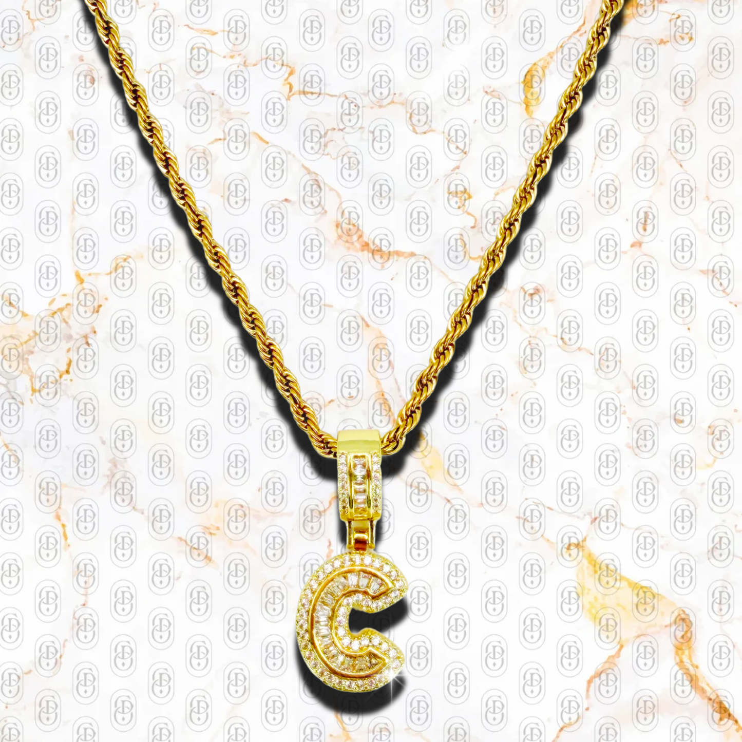 Capo D’Oro Initial Pendant - COLGANTE GOLD